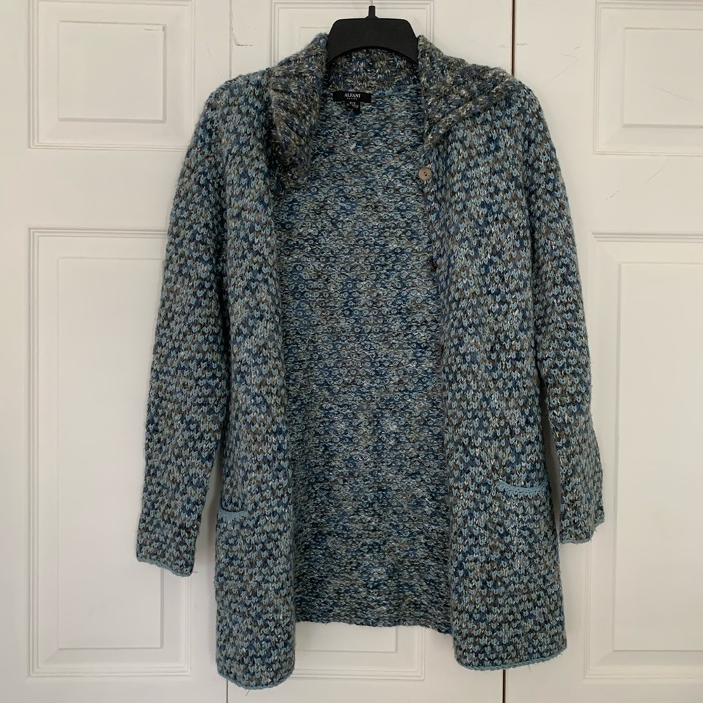 Alfani Wool Blend Cardigan